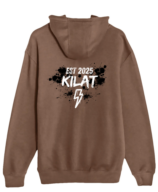 KILAT Spray Paint Hoodie Hot Chocolate